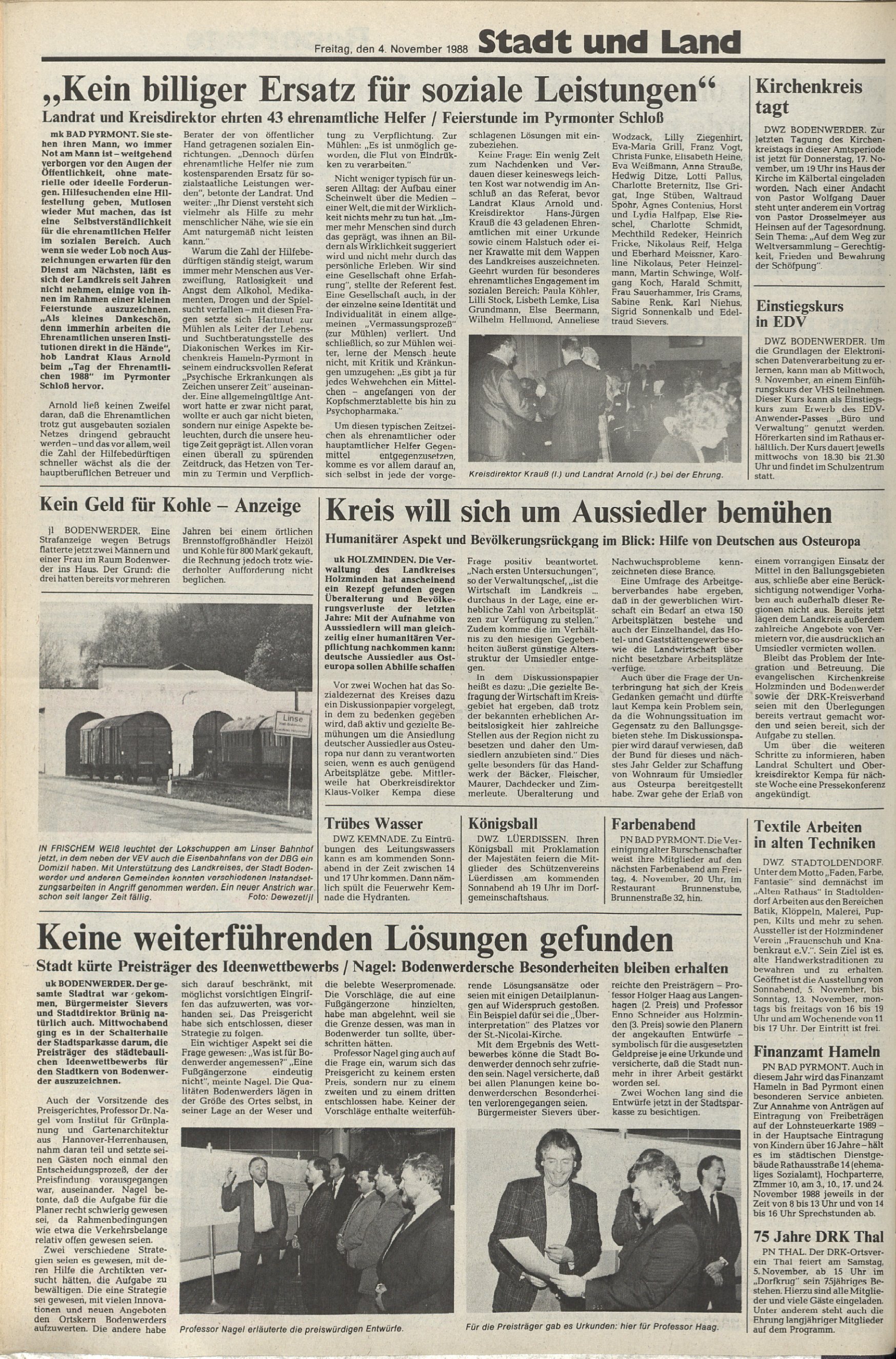 Zeitungsarchiv Deister Und Weserzeitung Pyrmonter Nachrichten